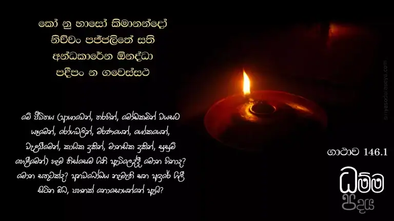 ධම්ම-පදය-ගාථාව-146-1
